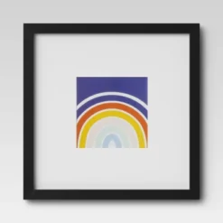 Set Of 9 Gallery Frame Set 10" X 10" Matted To 5" X 5" Black - Room Essentials™ -Room Essentials Shop GUEST 06635b16 af13 4f89 a28a 705565749ad0