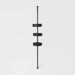 Steel Corner Tension Pole Caddy - Room Essentials™ -Room Essentials Shop GUEST 14bce56a 1f6f 469f a443 28c65a963247