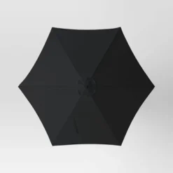 9'x9' Patio Market Umbrella - Black Pole - Room Essentials™ -Room Essentials Shop GUEST 2fd38c44 2037 4542 863c b2bc1c82caf3