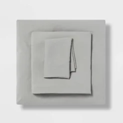 Twin/Twin XL Garment Washed Microfiber Solid Sheet Set - Room Essentials™ 11 Twin/Twin XL Garment Washed Microfiber Solid Sheet Set - Room Essentials™ -Room Essentials Shop GUEST 3566a3de d45c 462a b559 85e6627b725f