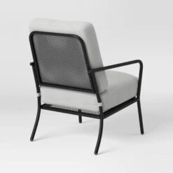 2pc Metal Mesh Outdoor Patio Chairs With Double Cushions, Club Chairs Black - Room Essentials™ -Room Essentials Shop GUEST 371ea4bc 4699 4502 b3ba 0d69ff6385a3