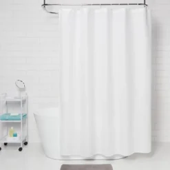 Waffle Weave Shower Curtain White - Room Essentials™
