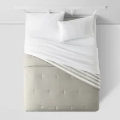 Microfiber Stripe Reversible Comforter - Room Essentials™ -Room Essentials Shop GUEST 3b039eae 6287 4f7a b5e1 b7ab4c2af3a5