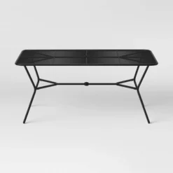 6 Person Metal Mesh Rectangle Patio Dining Table, Outdoor Furniture - Room Essentials™ 5 6 Person Metal Mesh Rectangle Patio Dining Table, Outdoor Furniture - Room Essentials™ -Room Essentials Shop GUEST 3e7e5337 1e72 415b 8f92 c3bfae0cfb8c