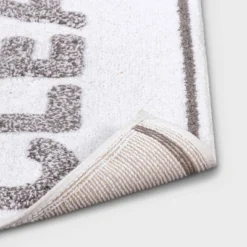 20"x30" Clean Tufted Bath Rug White/Gray - Room Essentials™ -Room Essentials Shop GUEST 4660b03f a251 4093 8605 5ad921d0dd20