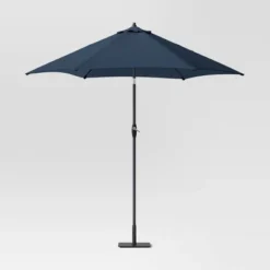9'x9' Patio Market Umbrella - Black Pole - Room Essentials™ -Room Essentials Shop GUEST 498b3bad 347f 4fbb b3a6 9c91b8015872