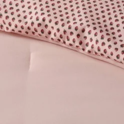 Strawberry Print Reversible Microfiber Comforter & Sheet Set Light Pink - Room Essentials™ -Room Essentials Shop GUEST 4e74d154 21bb 40b4 98b1 5d39e9667e41