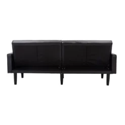 Faux Leather Futon Sofa With Arms Black - Room Essentials™ -Room Essentials Shop GUEST 5b590056 4f71 45ef a9b2 78acfc1ee409