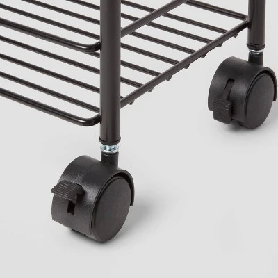 Metal Shower Caddy Tower Black - Room Essentials™ 2 Metal Shower Caddy Tower Black - Room Essentials™ - Image 2