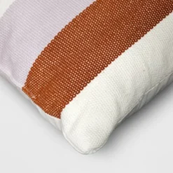 Cabana Striped Woven Cotton Square Throw Pillow - Room Essentials™ -Room Essentials Shop GUEST 761ded34 4506 4bda 9fc3 87a0ed8ef15c