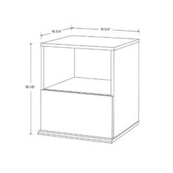 1 Drawer Modular Nightstand White - Room Essentials™ -Room Essentials Shop GUEST 7905ea17 3d75 4eb6 89d5 c53f87bc4189