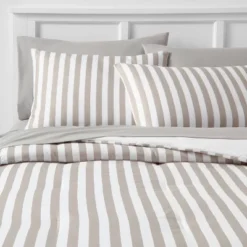 Stripe Microfiber Reversible Comforter & Sheet Set Gray - Room Essentials™ -Room Essentials Shop GUEST 7adc7c7f 4748 4bb9 b8a9 3903f5534a0a