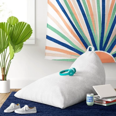 Triangle Bean Bag Chair - Room Essentials™ 1 Triangle Bean Bag Chair - Room Essentials™