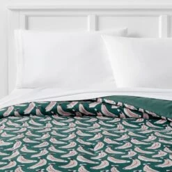 Microfiber Reversible Banana Print Comforter Dark Green - Room Essentials™ 11 Microfiber Reversible Banana Print Comforter Dark Green - Room Essentials™ -Room Essentials Shop GUEST 8bf6ca13 92ab 4036 9cda 1a6ffd996328