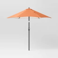 9'x9' Patio Market Umbrella - Black Pole - Room Essentials™ -Room Essentials Shop GUEST a0569bfd e9d1 4b1b 82f7 723fa3b0290f