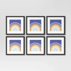(Set Of 6) 11" X 11" Matted To 8" X 8" Frame Set - Room Essentials™ -Room Essentials Shop GUEST b7d39f93 8658 4b32 b70c faf0c2756d7f