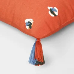 Abstract Dots Embroidered Cotton Square Throw Pillow - Room Essentials™ -Room Essentials Shop GUEST c189501b 665b 484f a7bd 0be577802d41