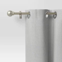 Café Smaller Ball Curtain Rod Silver - Room Essentials™ -Room Essentials Shop GUEST c2a41037 0ae4 47fd bced 7fc21f4f88f1