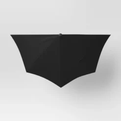 7.813'x8.83' Half Circle Patio Umbrella - Black Pole - Room Essentials™ -Room Essentials Shop GUEST c41ed08d 2fd8 43a9 b57e d0a270ae4cf9