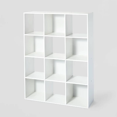 11" 12 Cube Organizer Shelf - Room Essentials 4 11" 12 Cube Organizer Shelf - Room Essentials - Image 4