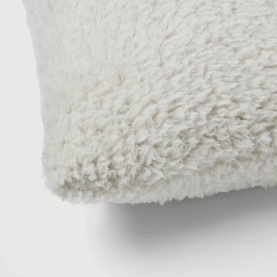 Sherpa Square Pillow - Room Essentials™ 4 Sherpa Square Pillow - Room Essentials™ - Image 4