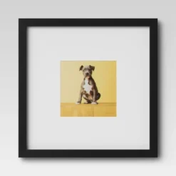Set Of 9 Gallery Frame Set 10" X 10" Matted To 5" X 5" Black - Room Essentials™ -Room Essentials Shop GUEST d61d30e6 ebc4 4fd4 a741 cebdd9195a13