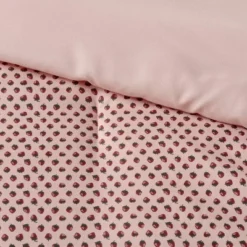 Strawberry Print Reversible Microfiber Comforter & Sheet Set Light Pink - Room Essentials™ -Room Essentials Shop GUEST d7f522a7 3359 48e7 9f0b b954a45a3de0