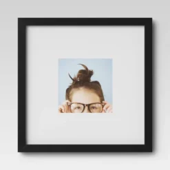 Set Of 9 Gallery Frame Set 10" X 10" Matted To 5" X 5" Black - Room Essentials™ -Room Essentials Shop GUEST eaa61224 62dd 45bd b00e 90294be0d99f